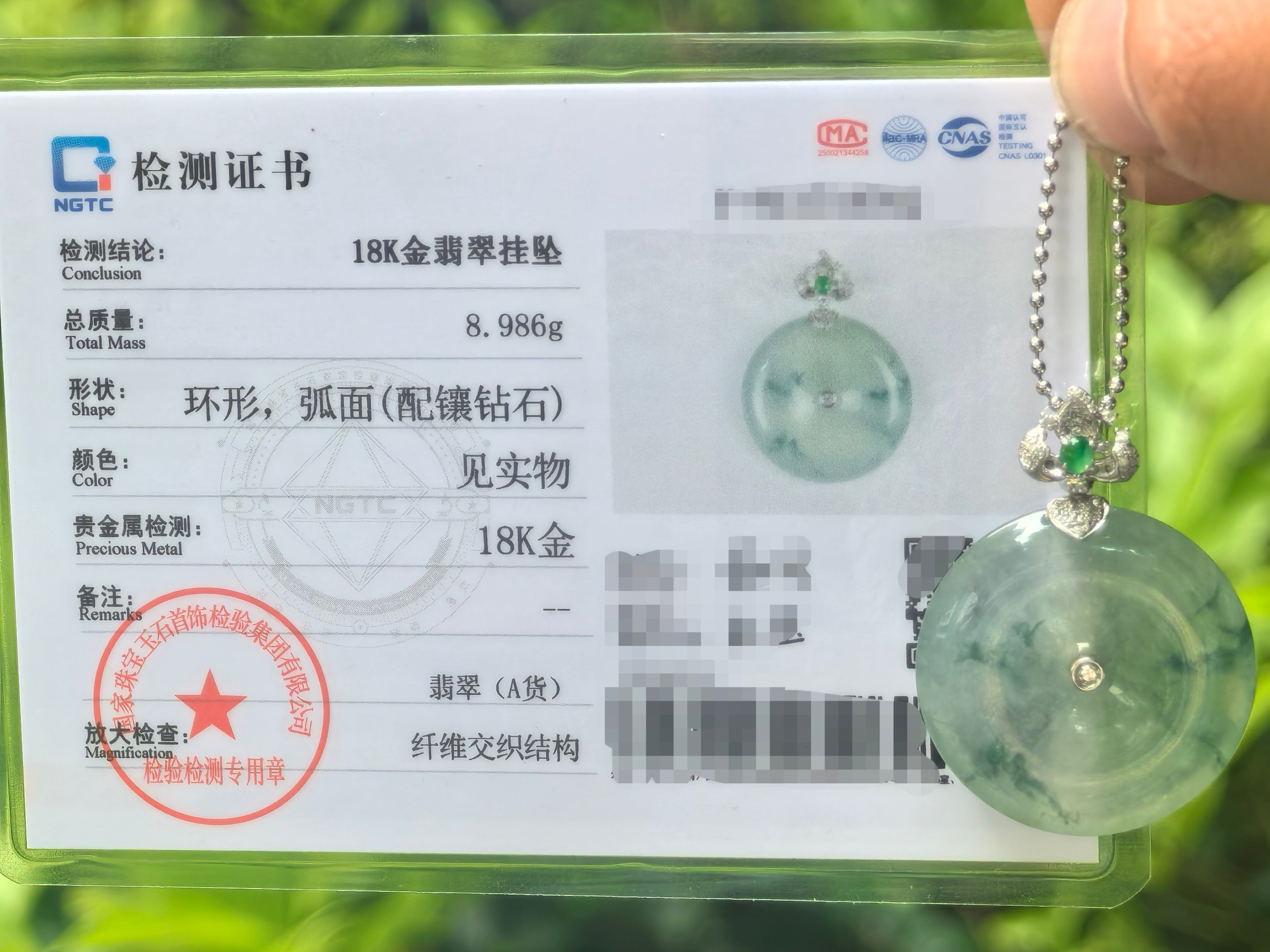 NGTC Jadeite Certificate Explained – Cuijuan Jadeite & More