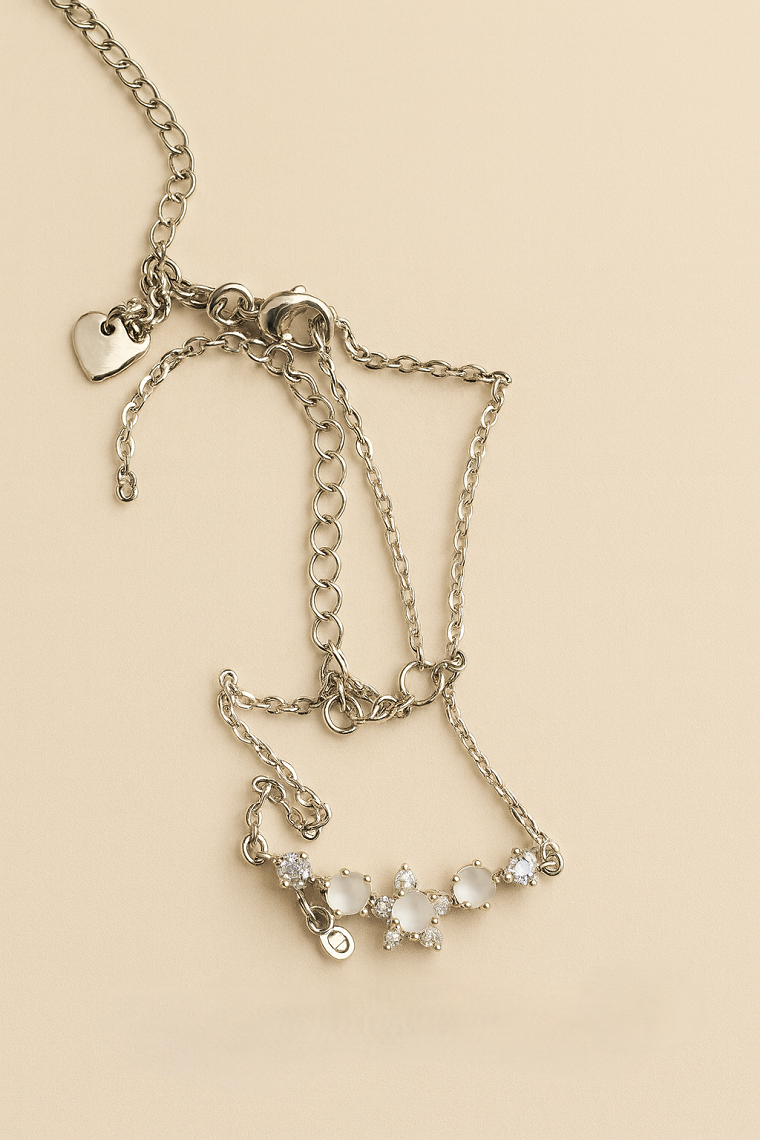 Natural Grade-A Jadeite Necklace – Icy Glassy Burmese Jade with S925 Silver Setting