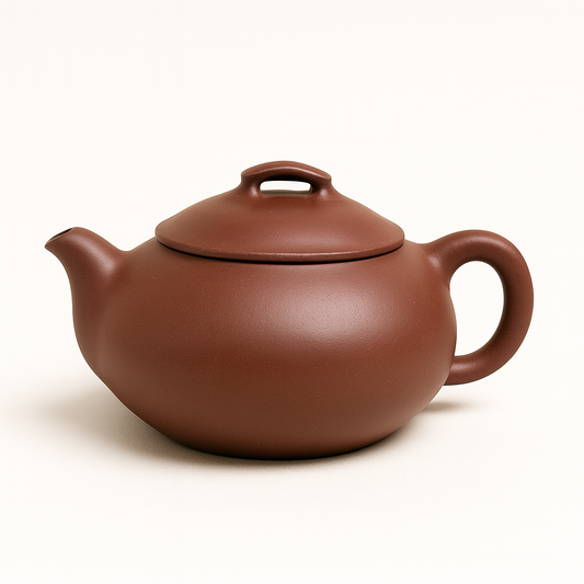 Yixing Zisha “Ai Shi Piao” Teapot 160ml – Handmade Zini Purple Clay Gongfu Teapot
