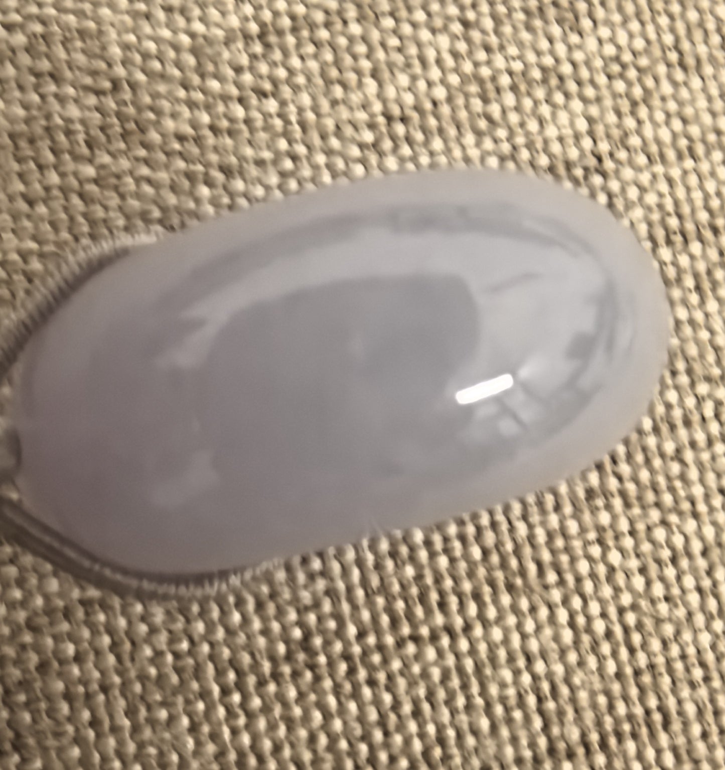 Natural Grade-A Jadeite Thick Lavender Peace Pendant – Glutinous Burmese Jade Donut