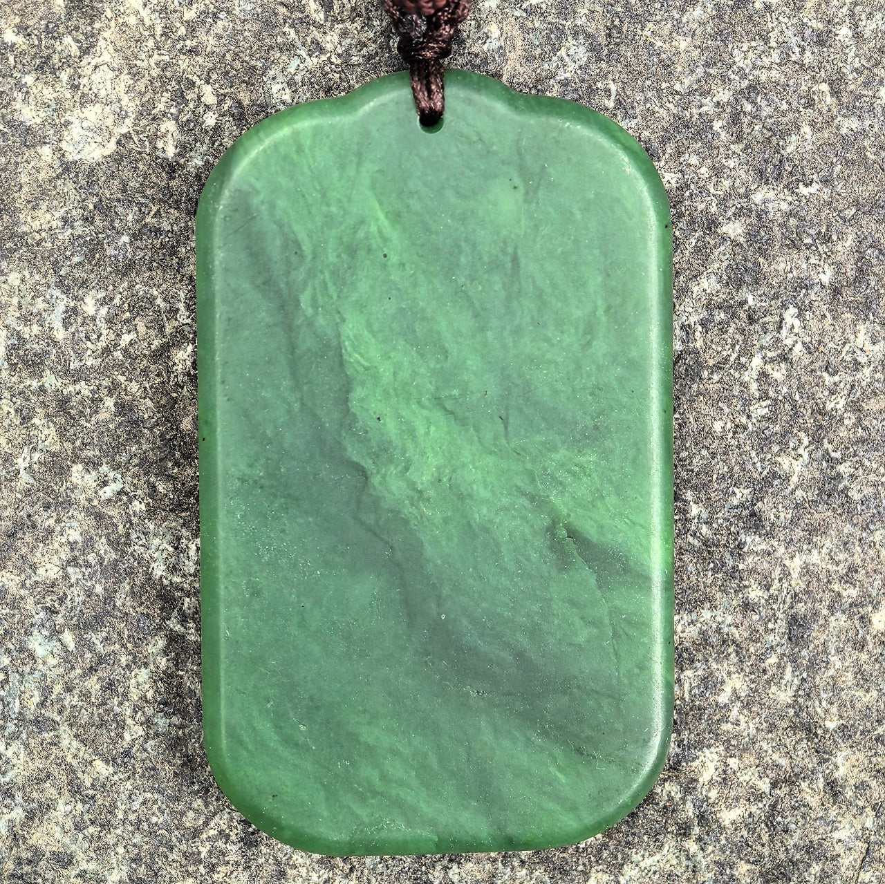 Natural Xinjiang Nephrite Spinach Green Rabbit Pendant · Hetian Jade