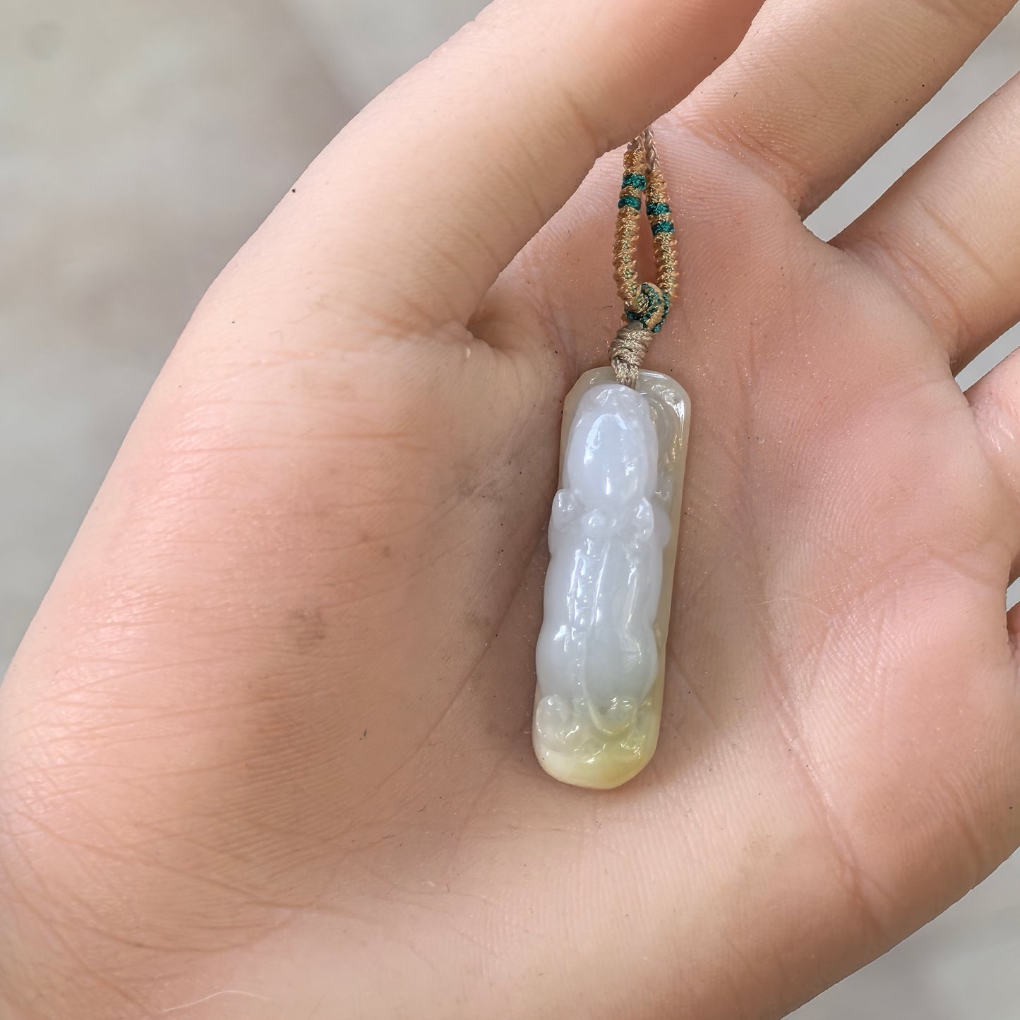 Natural Grade-A Glutinous Icy Jadeite Pixiu Pendant · Burmese Jade