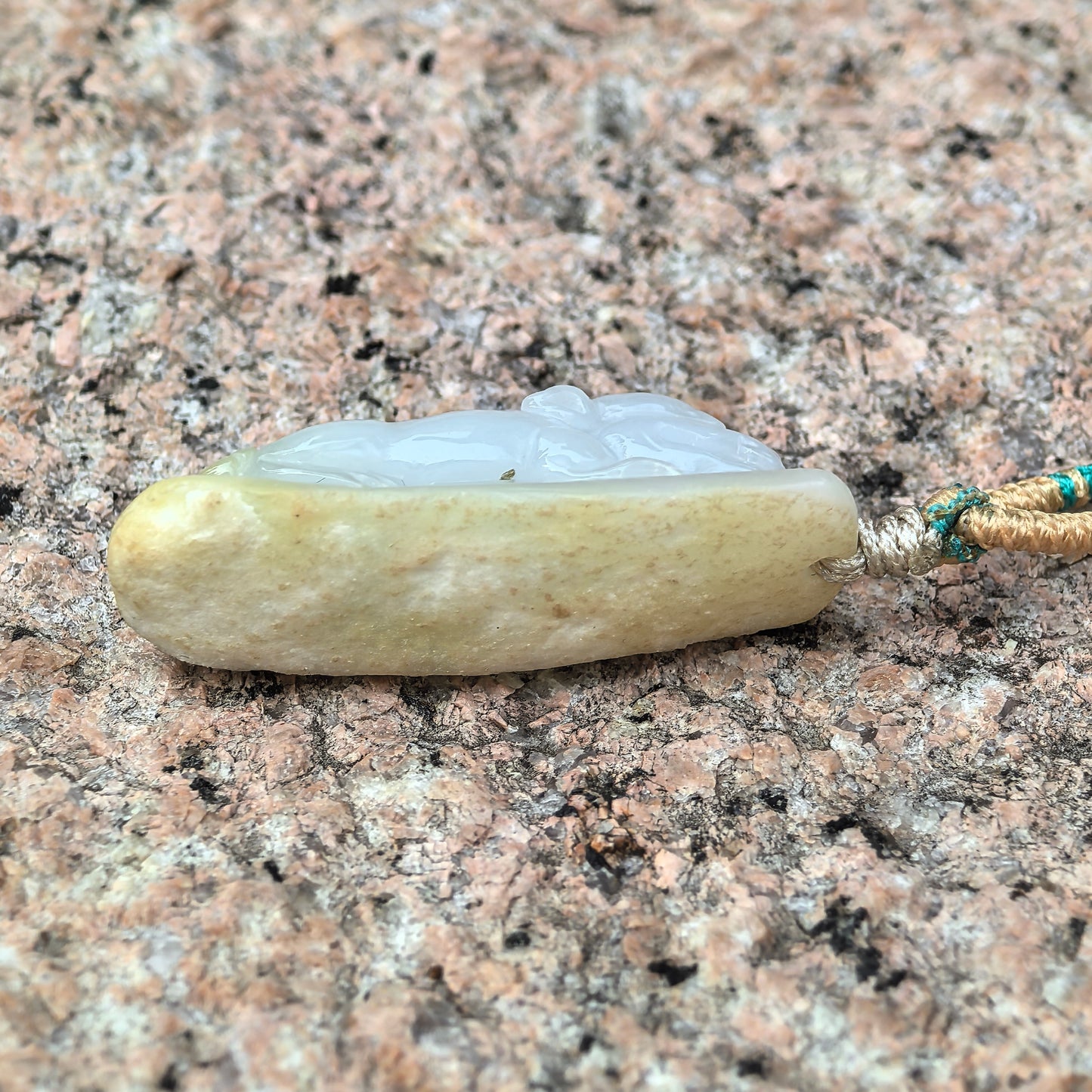 Natural Grade-A Glutinous Icy Jadeite Pixiu Pendant · Burmese Jade