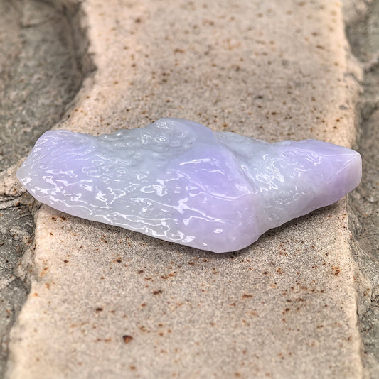 Natural Grade-A Jadeite Rough Piece for Pendant Carving · Burmese Jade