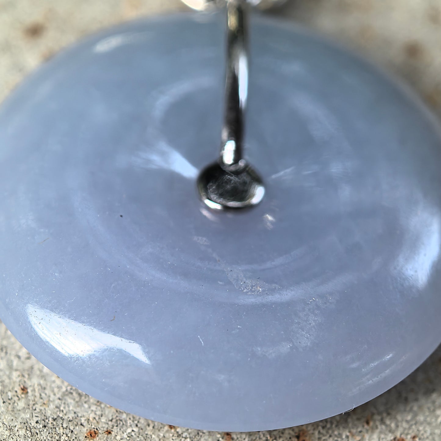 Natural Grade-A Fine Glutinous Purple Peace Pendant Jadeite Pendant · Burmese Jade