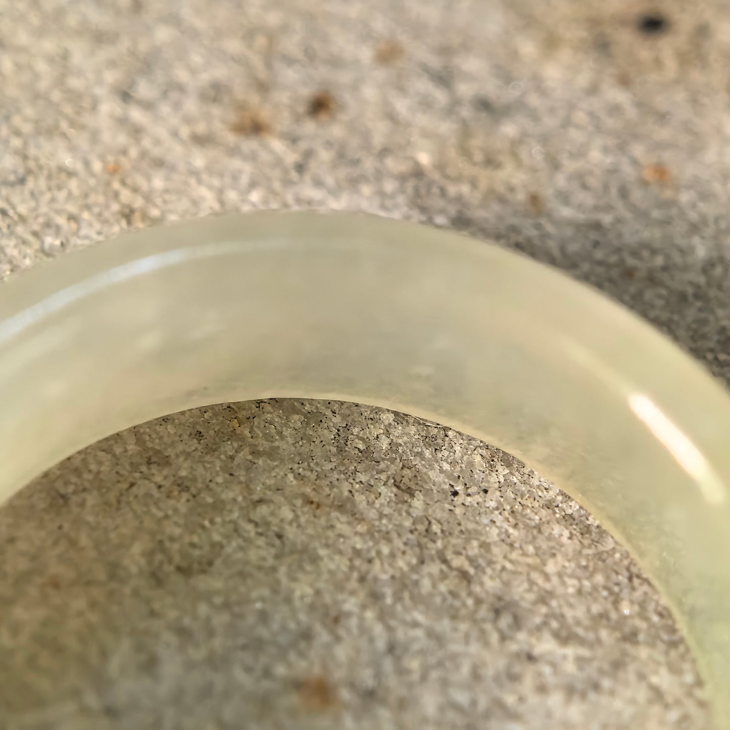 Natural Grade-A Icy Glutinous Yellow Jadeite Ring Band · Burmese Jade US7
