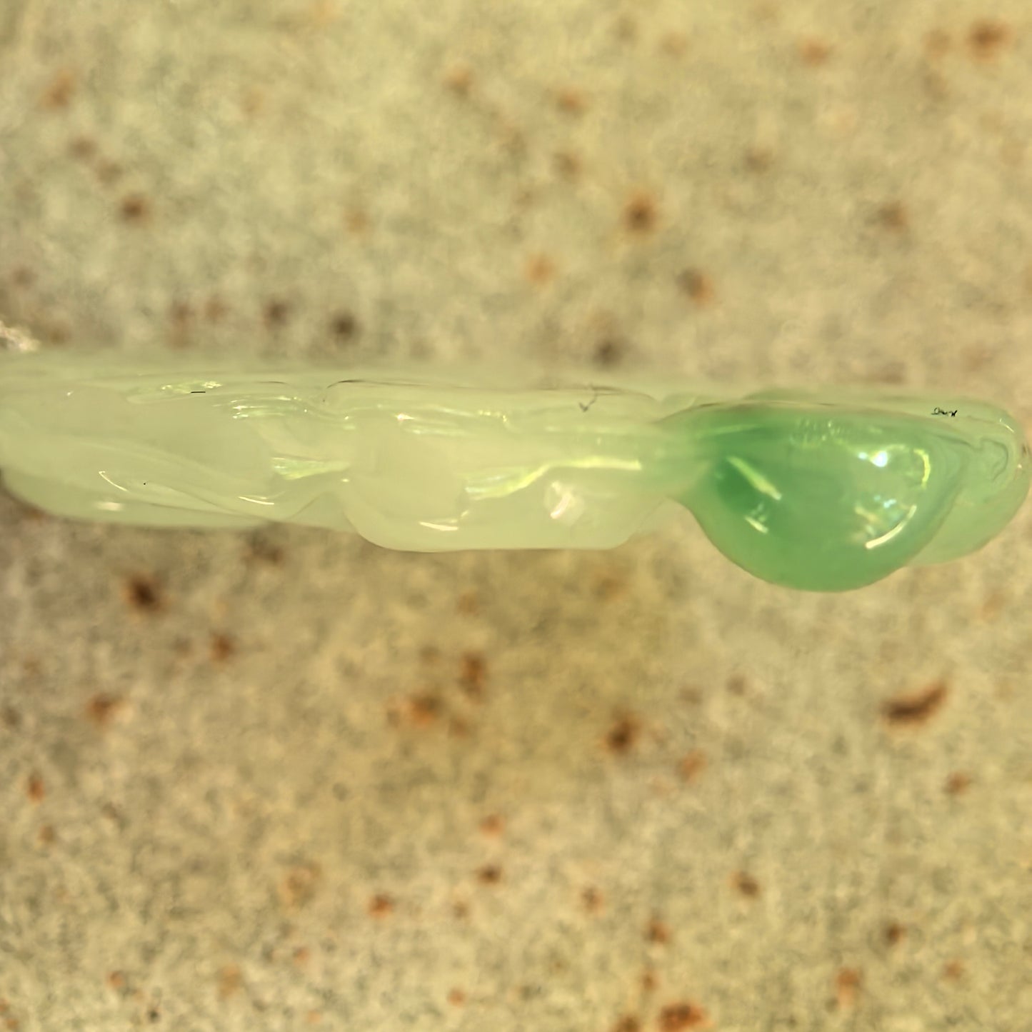 Natural Grade-A Glutinous Light Green Ruyi Jadeite Pendant · Burmese Jade