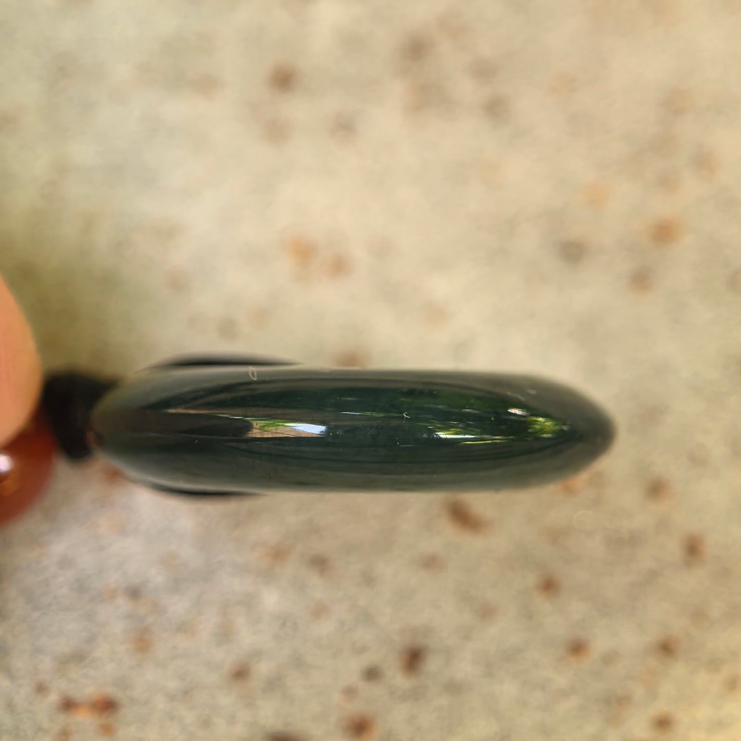 Natural Grade-A Icy Glutinous Teal Blue Peace Pendant · Guatemalan Jadeite