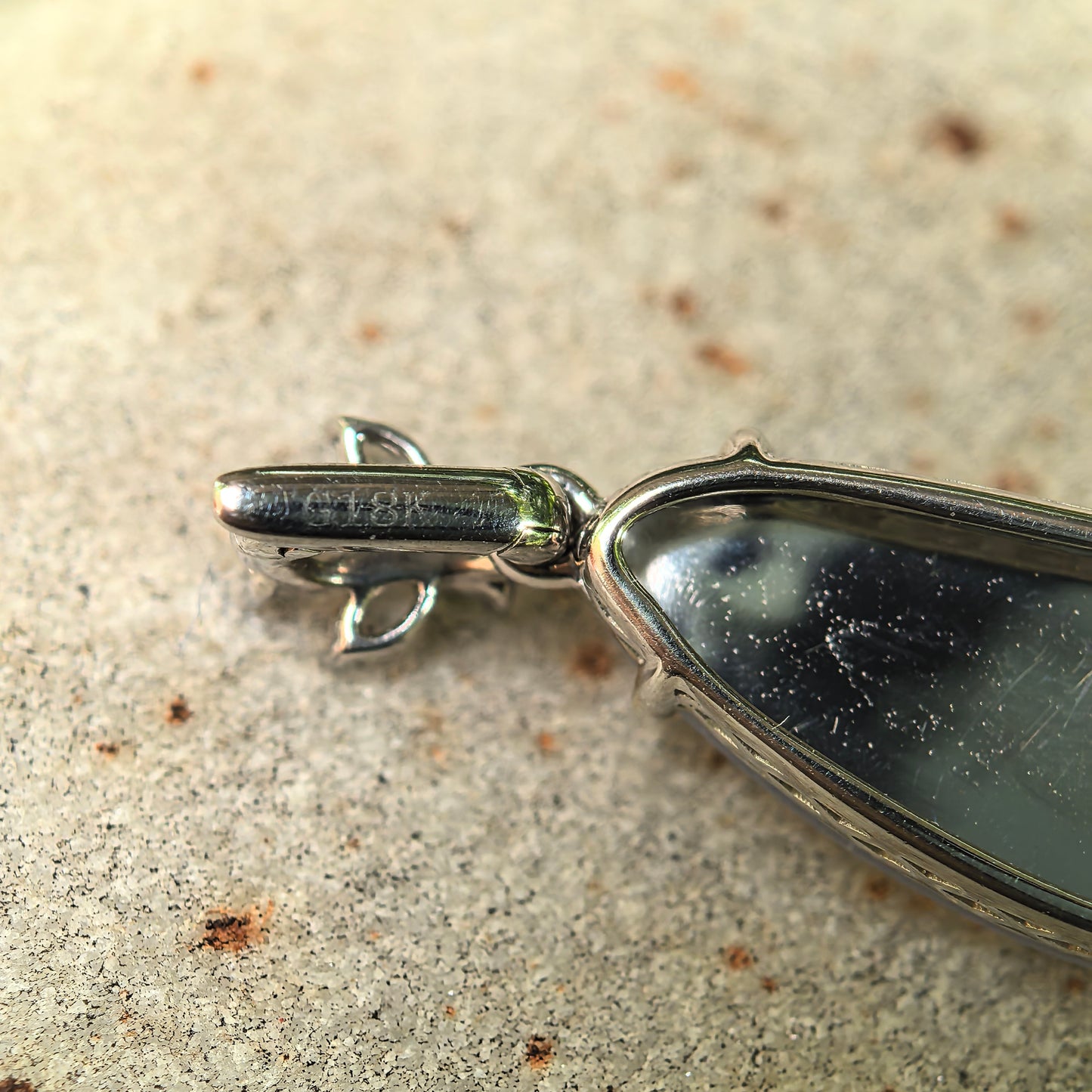 Natural Grade-A Icy Glutinous Violet Bean Jadeite Pendant · Burmese Jade