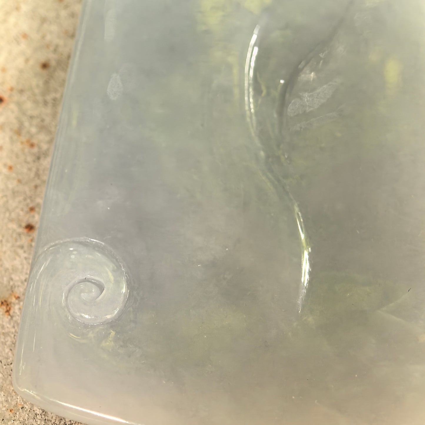 Natural Grade-A Fine Glutinous Blue Base Dragon Jadeite Plaque Pendant · Burmese Jade