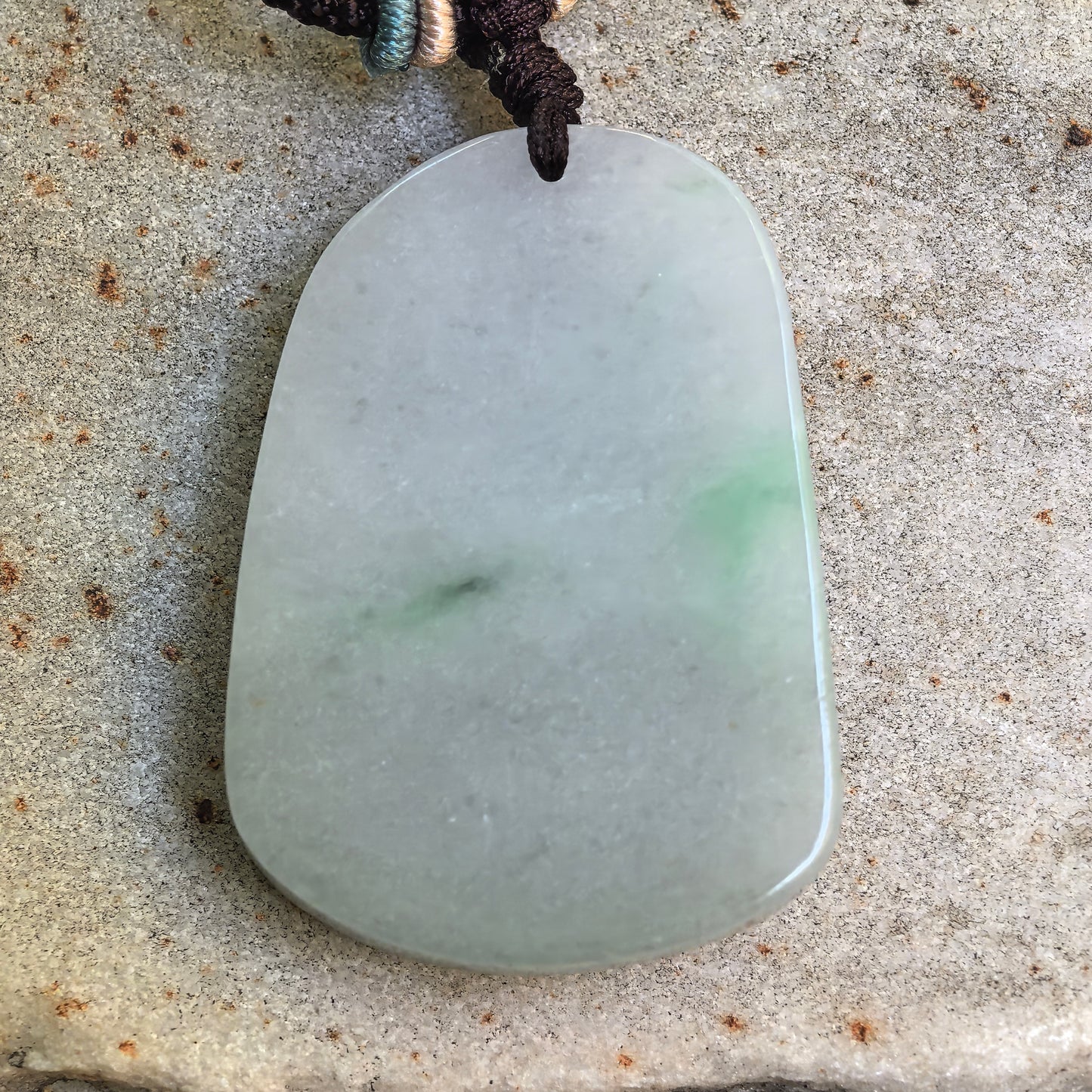 Natural Grade-A Glutinous Light Green Rooster Jadeite Pendant · Burmese Jade