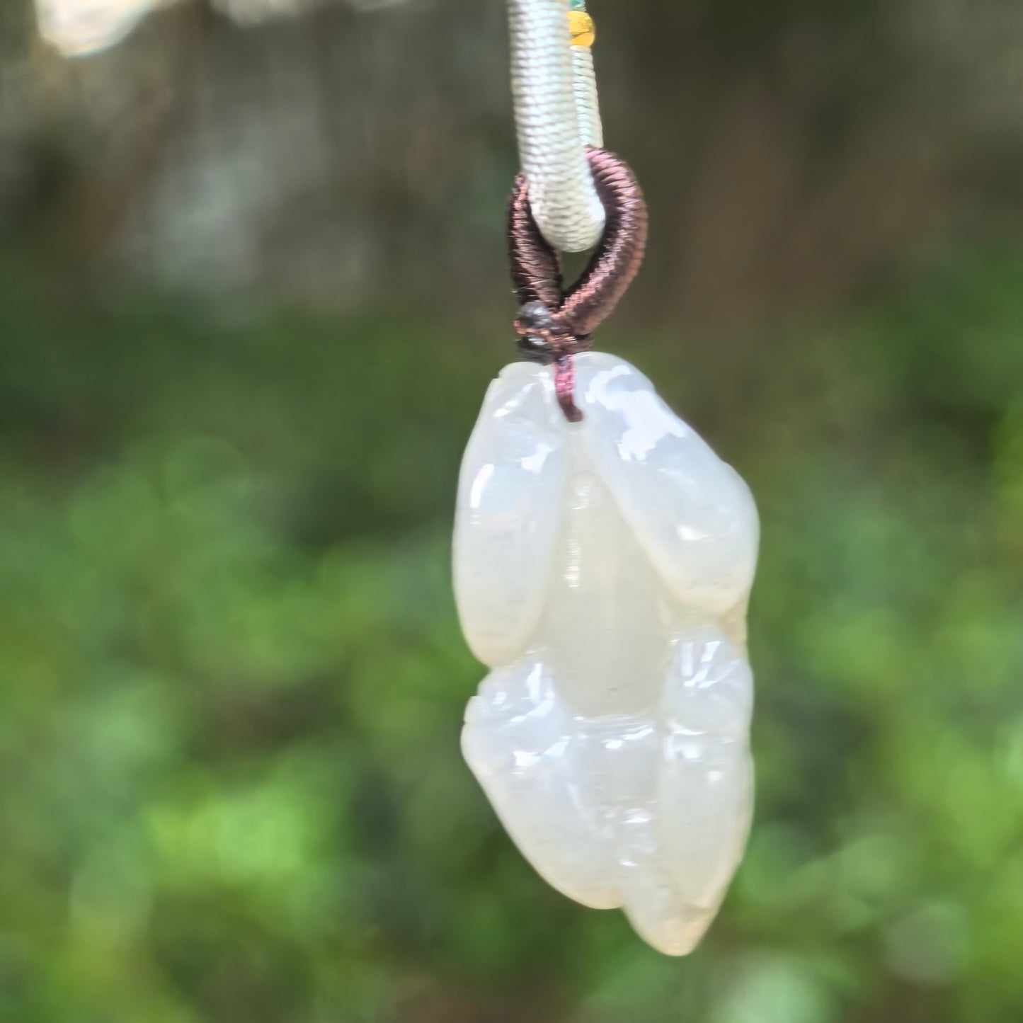 Natural Nephrite Sugar Brown Pixiu Pendant · Hetian Jade