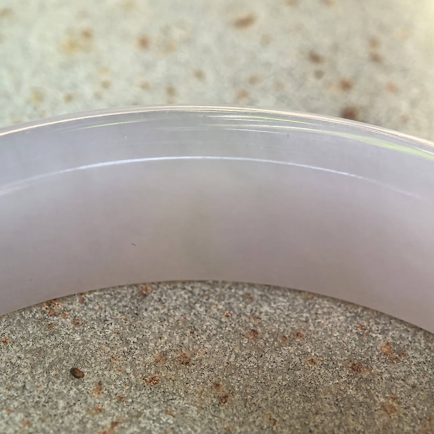 Natural Grade-A Glutinous Lavender D-Shaped Jadeite Bangle · Burmese Jade 55mm