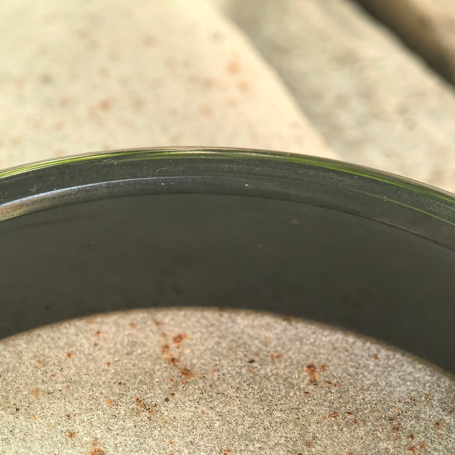 Natural Grade-A Glutinous Gray-Black D-Shape Jadeite Bangle · Burmese Jade 60mm