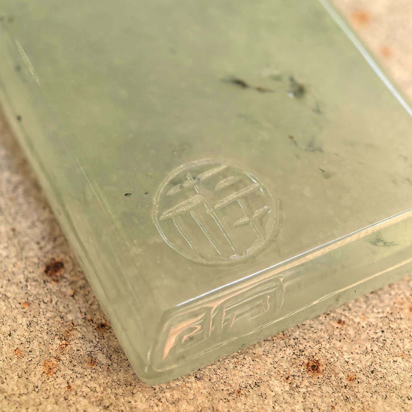 Natural Grade-A Icy Glutinous Light Green Plain Plaque Jadeite Pendant · Burmese Jade