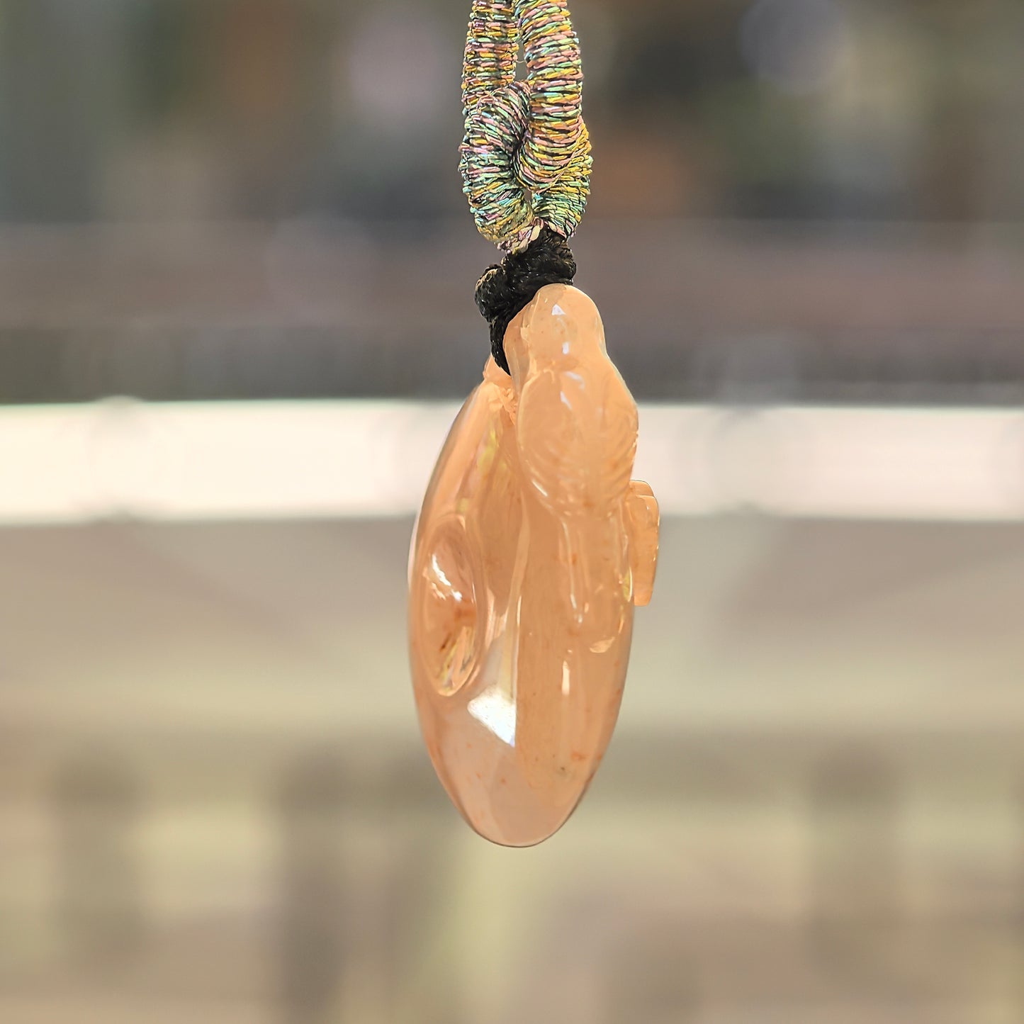 Natural Grade-A Glutinous Warm Yellow Plum Blossom Jadeite Pendant · Burmese Jade