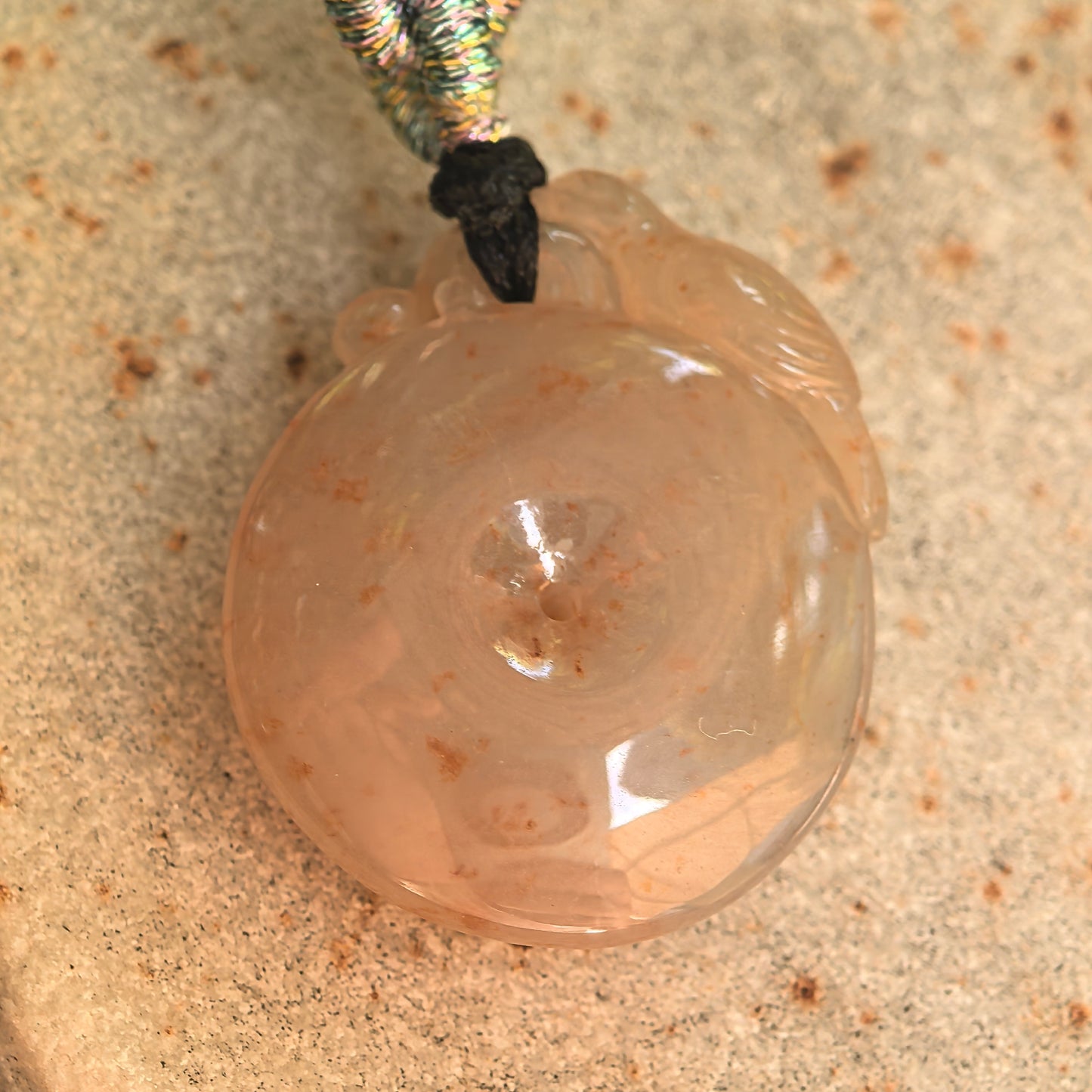Natural Grade-A Glutinous Warm Yellow Plum Blossom Jadeite Pendant · Burmese Jade