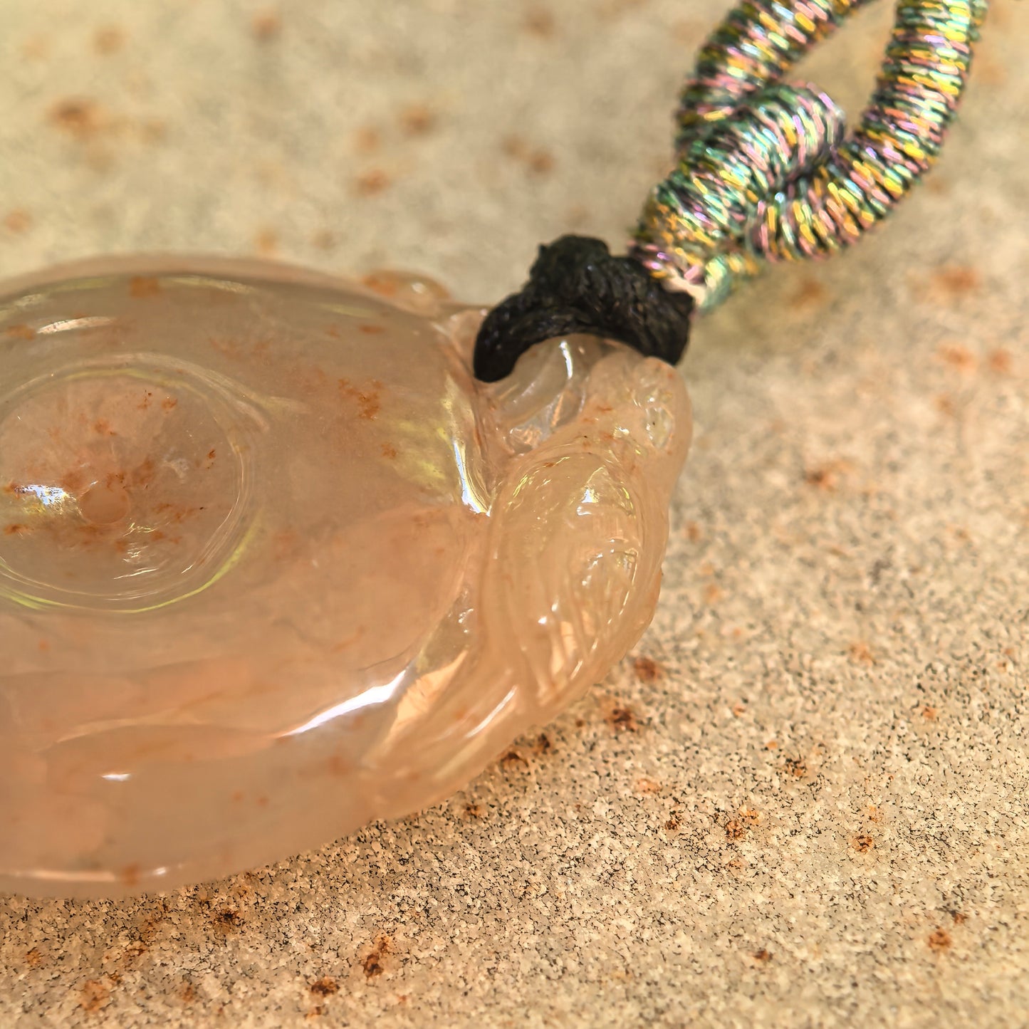 Natural Grade-A Glutinous Warm Yellow Plum Blossom Jadeite Pendant · Burmese Jade