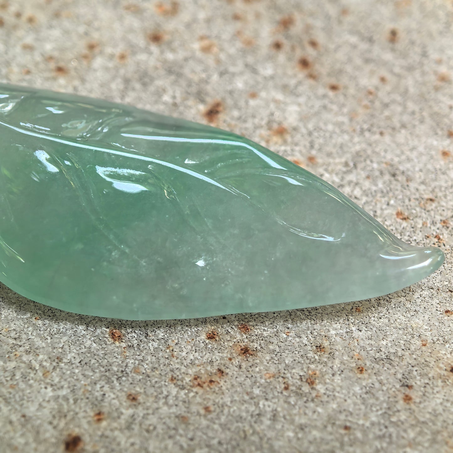 Natural Grade-A Icy Glutinous Light Green Leaf Jadeite Pendant · Burmese Jade