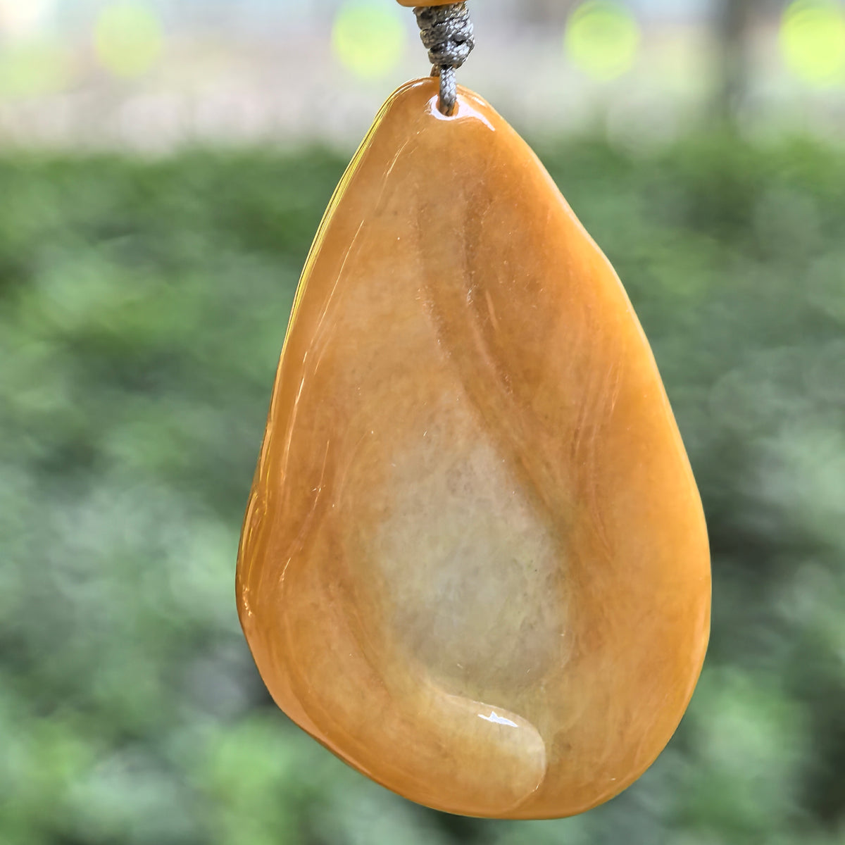 Glutinous Yellow Jadeite Pendant · Return of the Monkey King