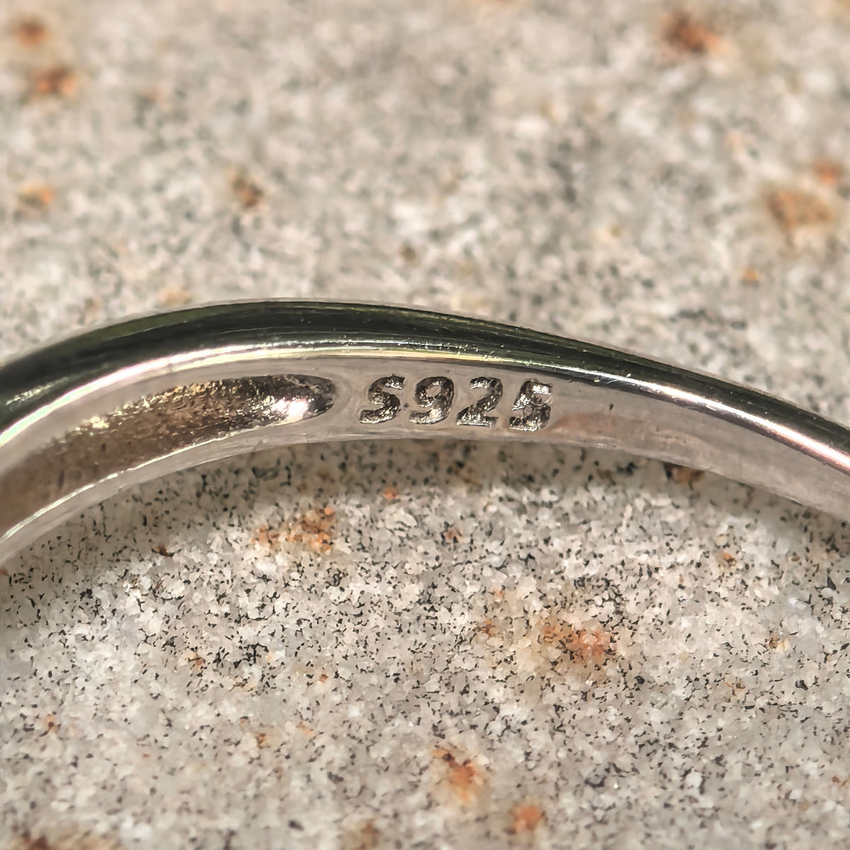 Icy Glutinous Red Rectangular Jadeite Ring -US8 Adjustable